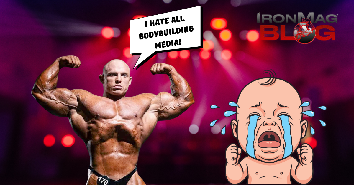 Martin Fitzwater doit quitter les réseaux sociaux – IronMag Bodybuilding & Fitness Blog