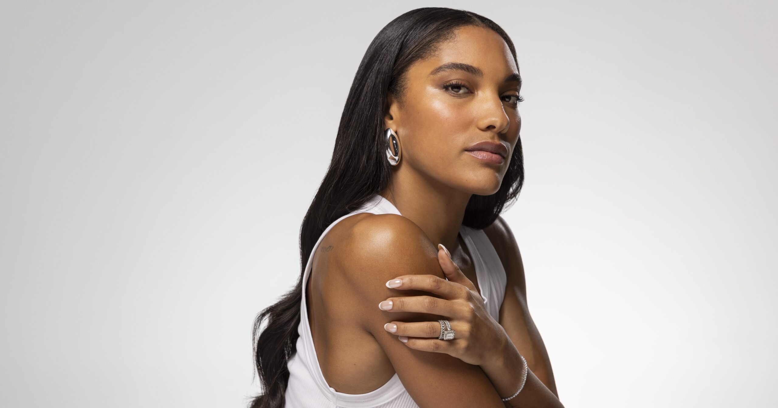 Tara Davis-Woodhall Talks Skin Care, Competitions, and More