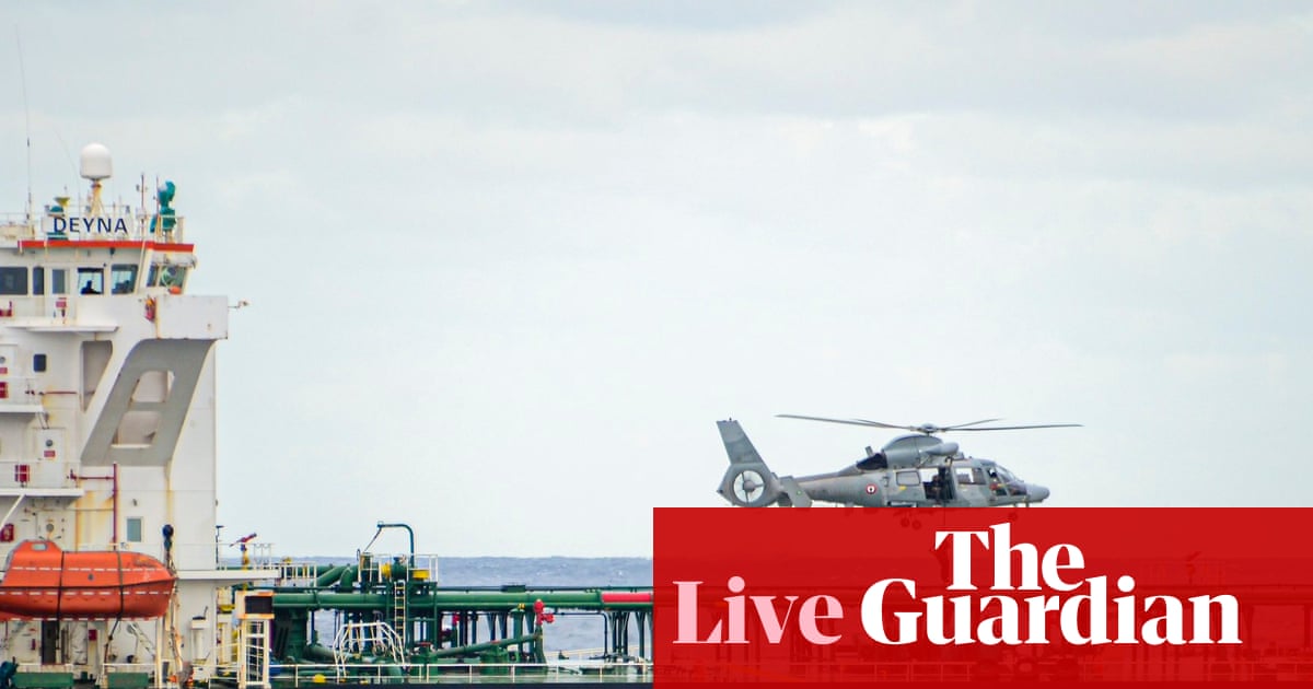 French navy boards alleged Russian shadow fleet tanker in Mediterranean – Europe live | Europe