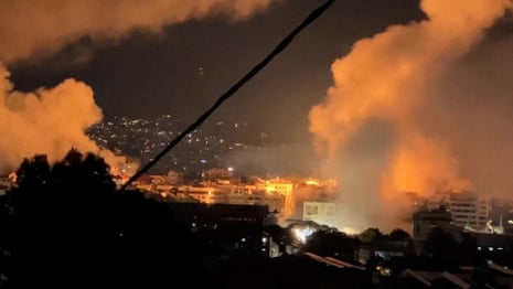 Israel schießt auf die libanesische Hauptstadt Beirut – Video