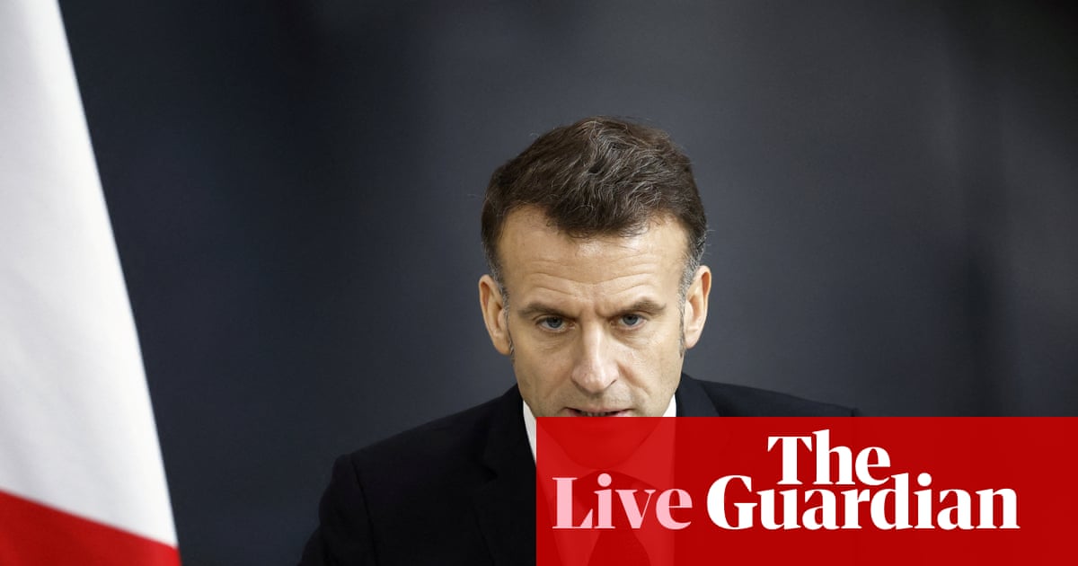 France to increase its number of nuclear warheads, Macron says – Europe live | Europe