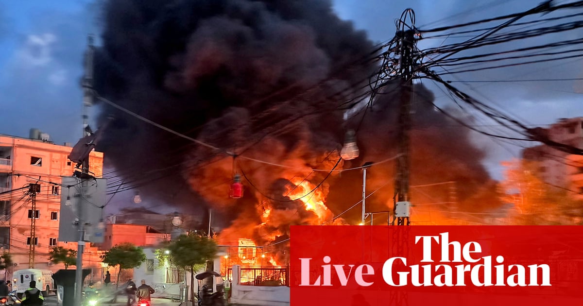 Middle East crisis live: Israel launches fresh strikes on Tehran; Iran targets Kurdish groups in Iraq | US-Israel war on Iran