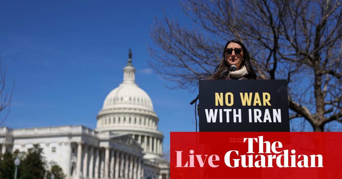 Senate Republicans vote down Democrats’ war powers resolution to check Trump on Iran – US politics live | Trump administration