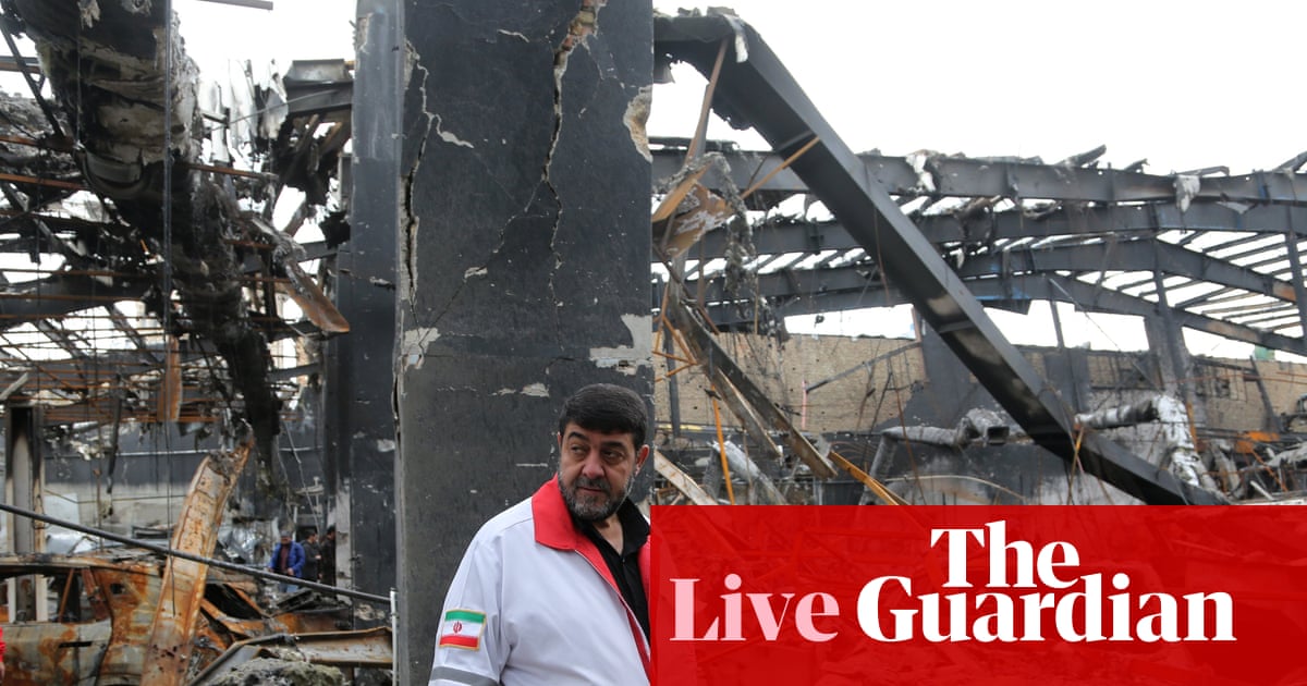 Middle East crisis live: US secretly plotting ground attack despite message of diplomacy, says Iran’s parliamentary speaker | US-Israel war on Iran