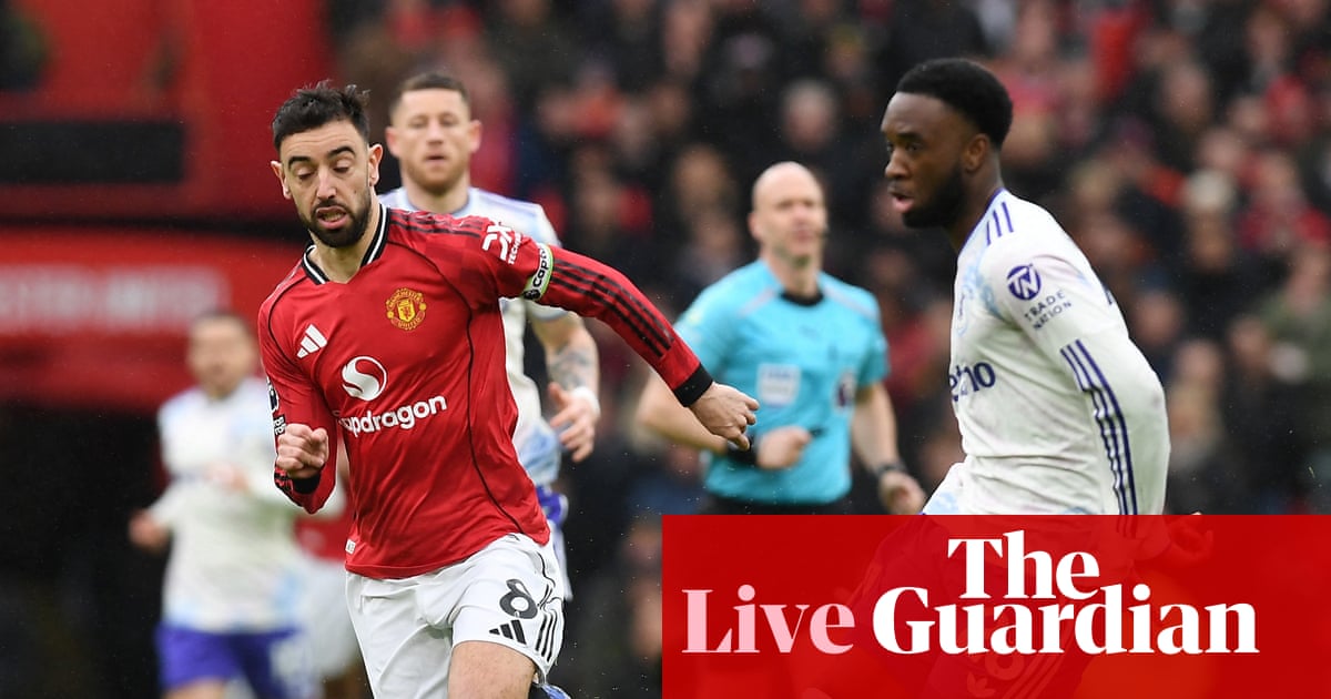 Manchester United v Aston Villa: Premier League – live | Premier League