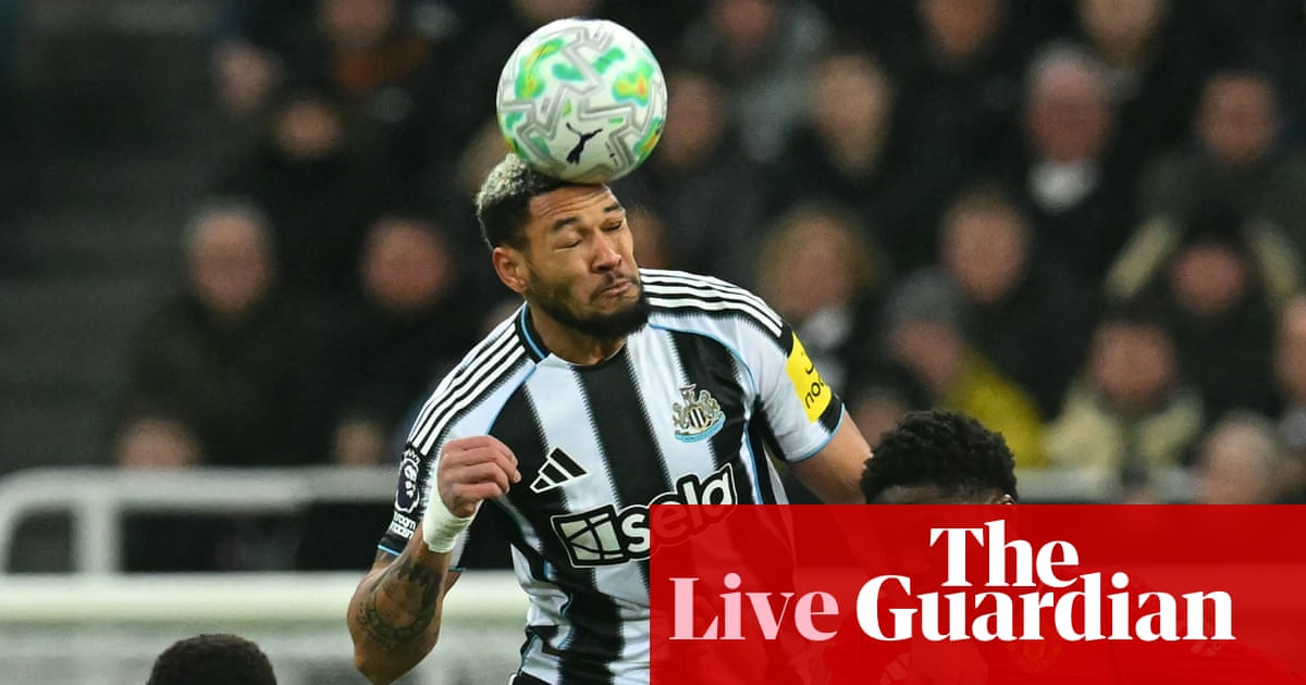Newcastle United v Manchester United: Premier League – live | Premier League