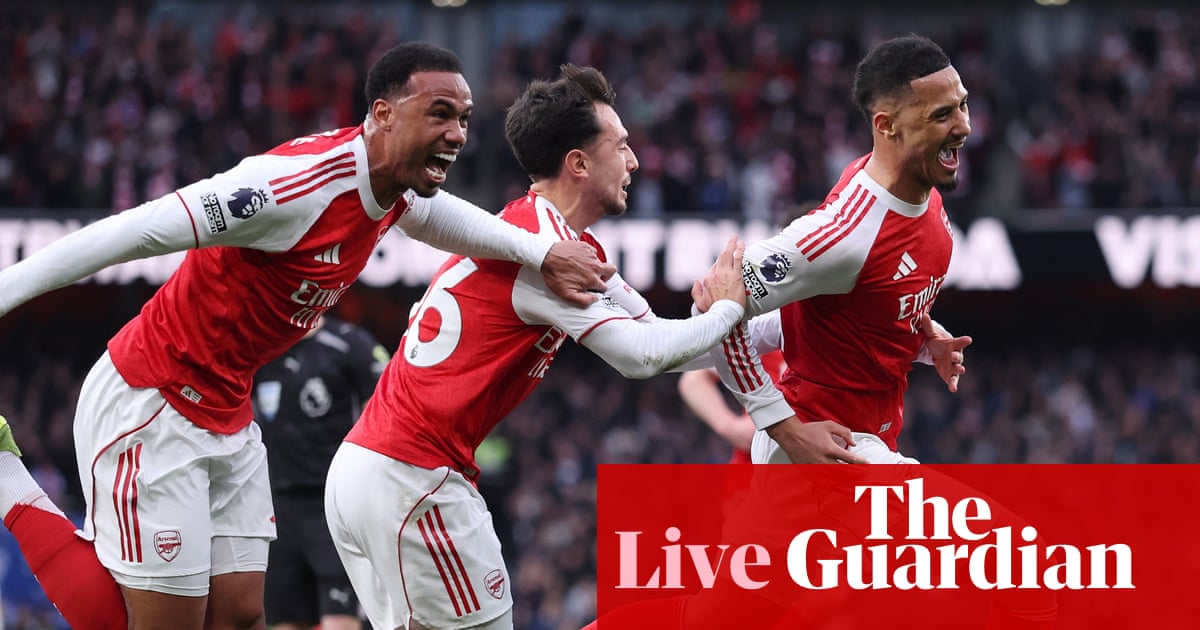 Arsenal v Chelsea: Premier League – live | Premier League