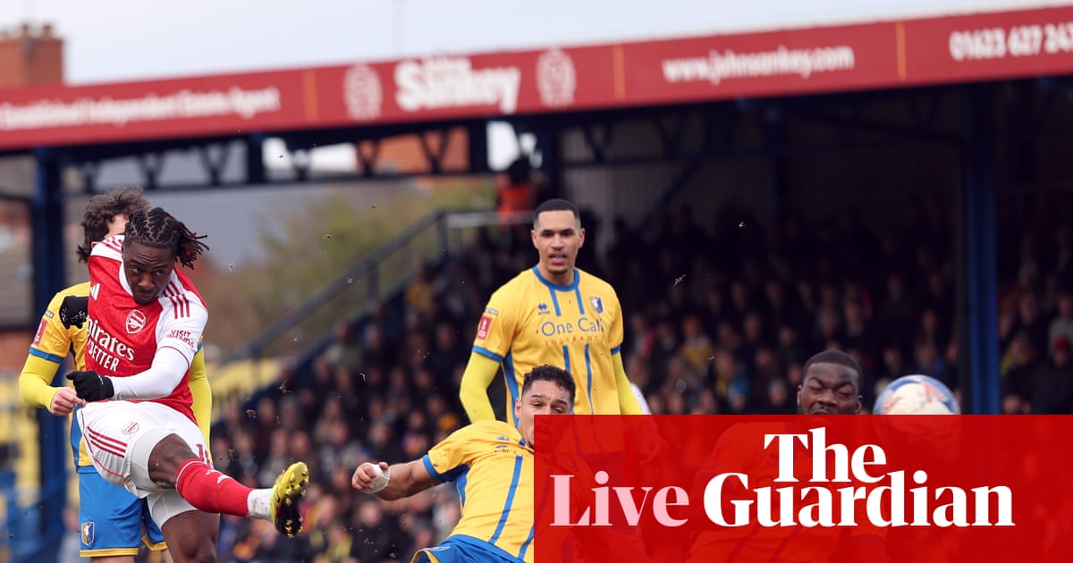 Mansfield 1-2 Arsenal : cinquième tour de la FA Cup – réaction en direct | Coupe d'Angleterre
