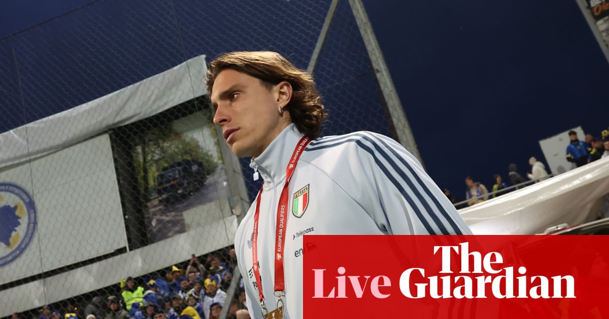 Bosnie-Herzégovine – Italie : éliminatoires de la Coupe du monde – en direct | Qualification pour la Coupe du monde 2026