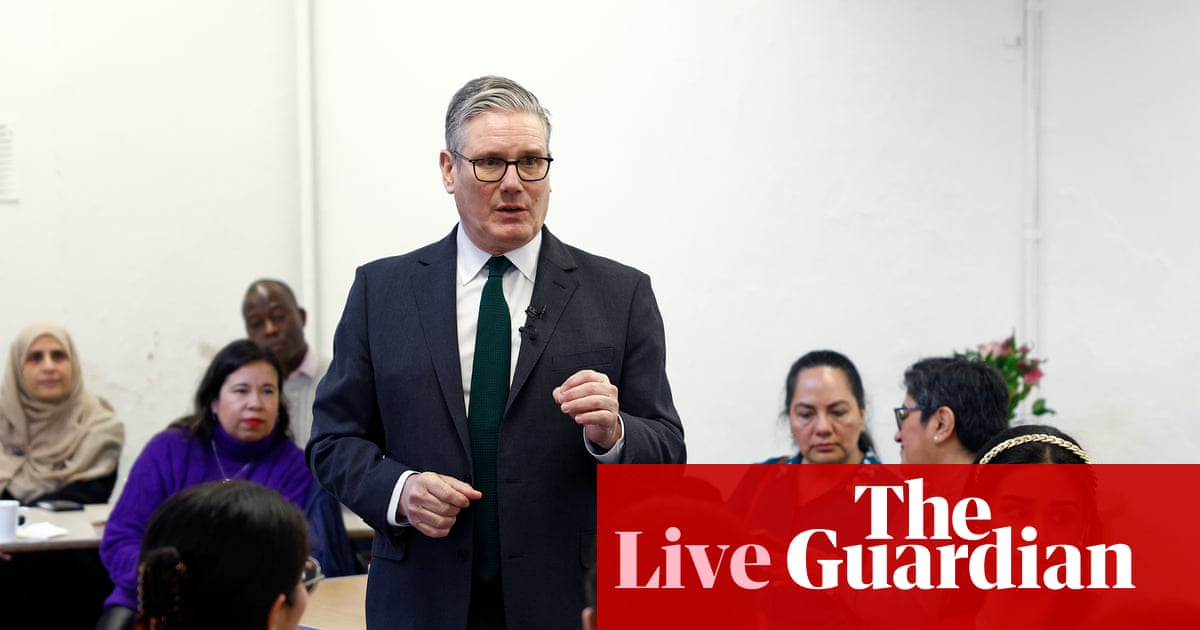 Starmer warns of bigger impact on economy the longer Iran war continues – UK politics live | Politics