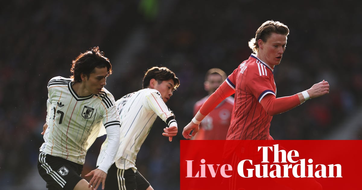 Ecosse vs Japon : match amical international de football – en direct | Jeux amicaux
