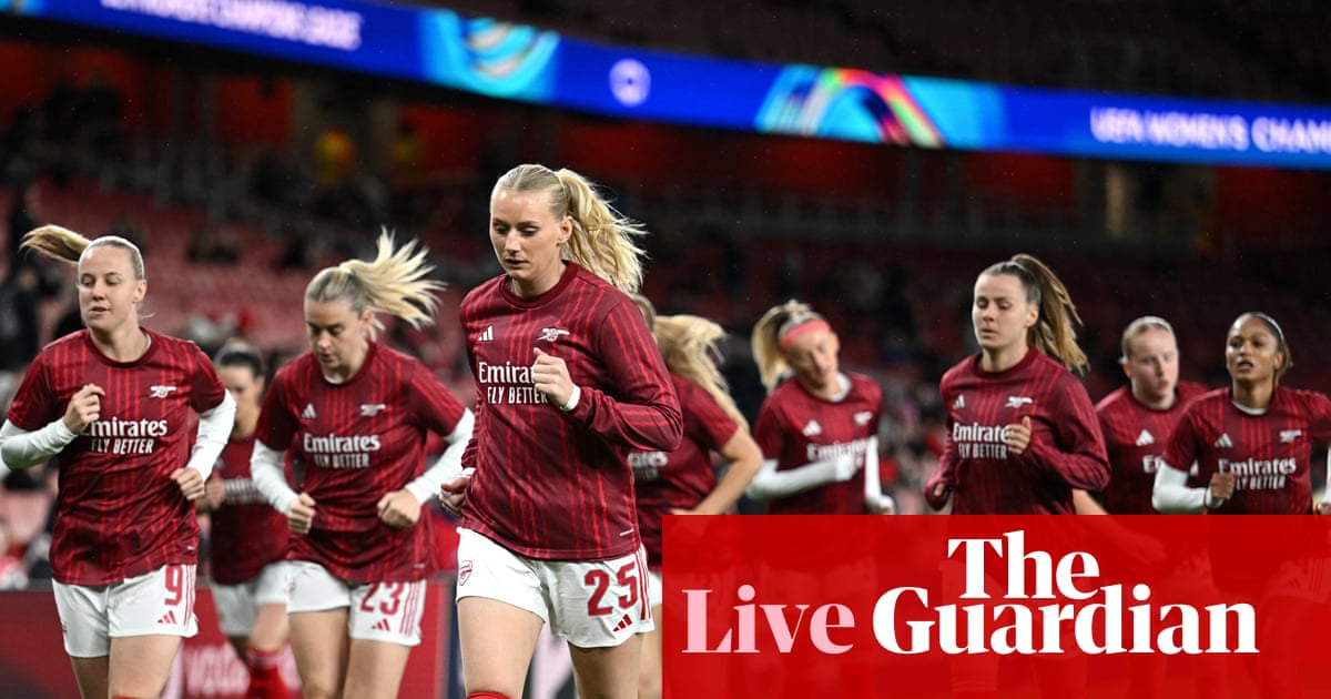 Arsenal vs Chelsea : quart de finale de la Ligue des champions féminine, match aller – en direct | Ligue des champions féminine