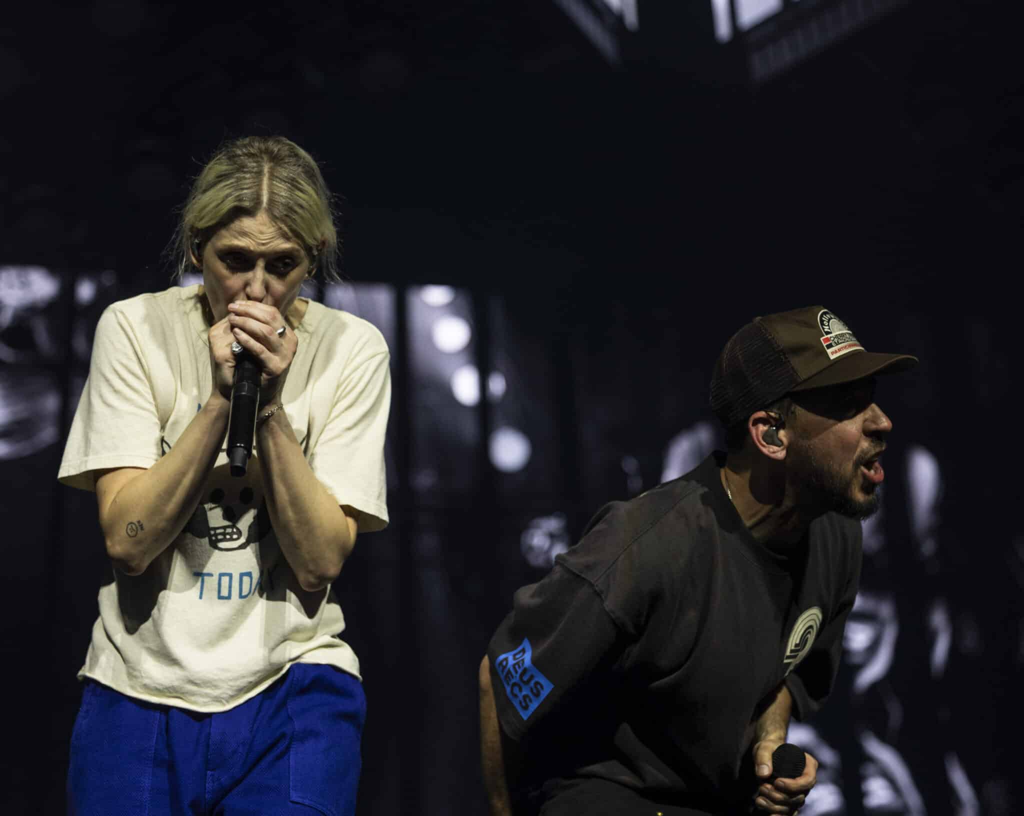 Cercles et confettis alors que Linkin Park fait un retour en force à Sydney 14/03/2026 – Backseat Mafia