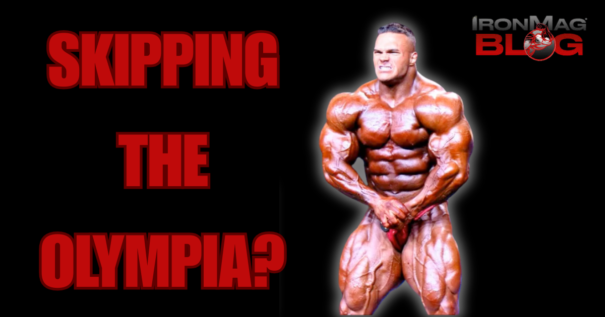 Nick Walker sautera-t-il ENCORE les Jeux olympiques ? – Blog de musculation et de fitness IronMag