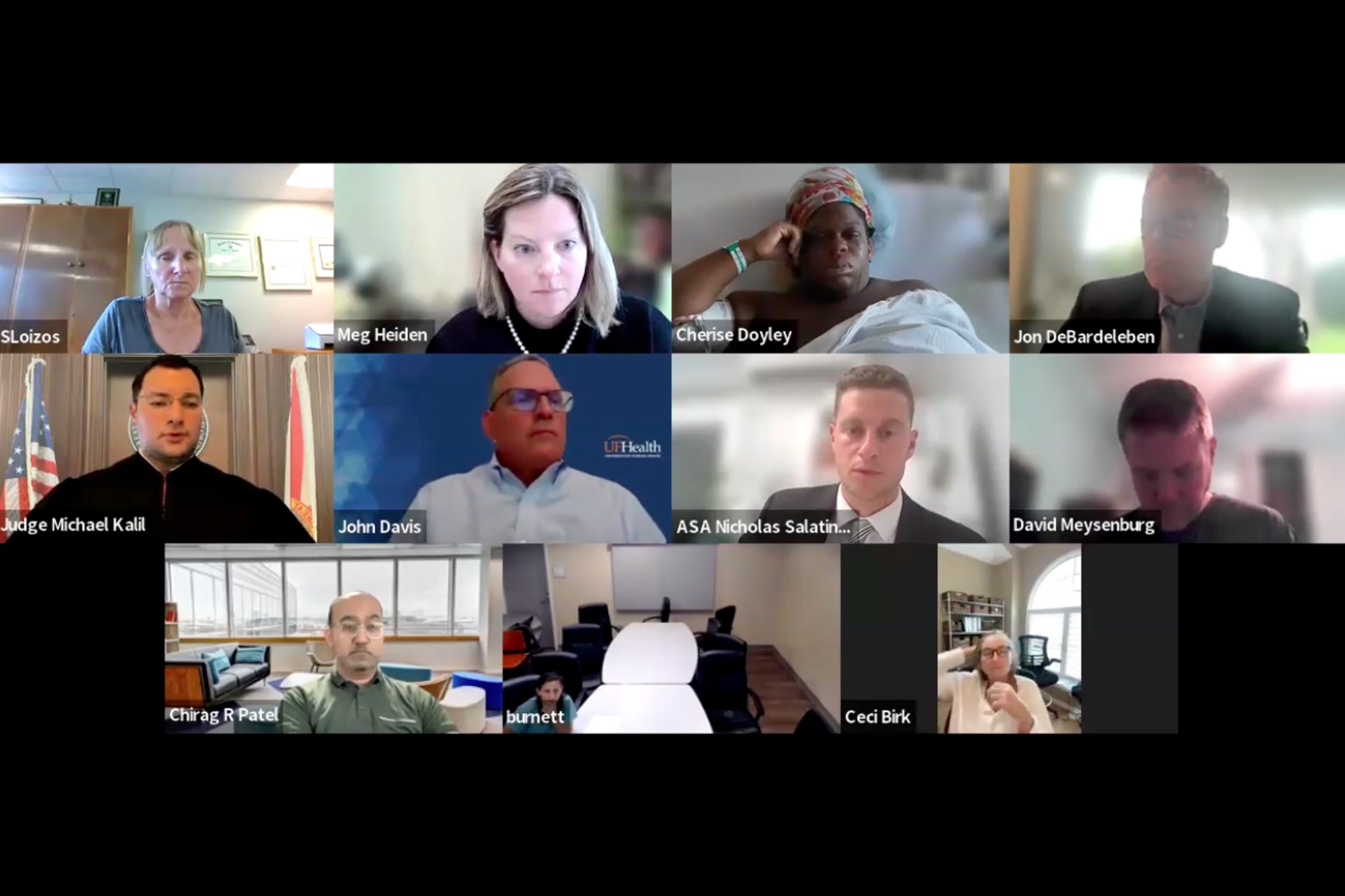 Lors d'une audience au tribunal qui a décidé comment elle allait accoucher – ProPublica