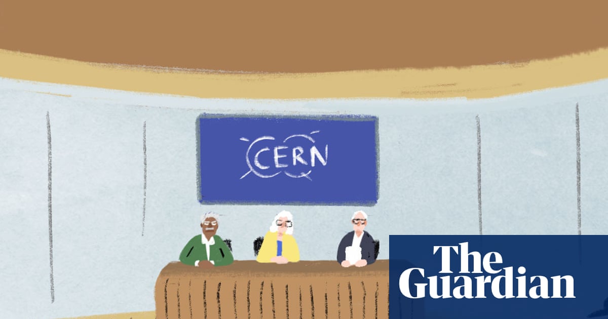 L'heure est aux scientifiques du CERN : le dessin animé de Stephen Collins