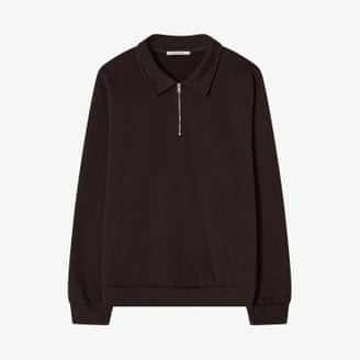 A Day’s March Drew half-zip sweatshirt.
