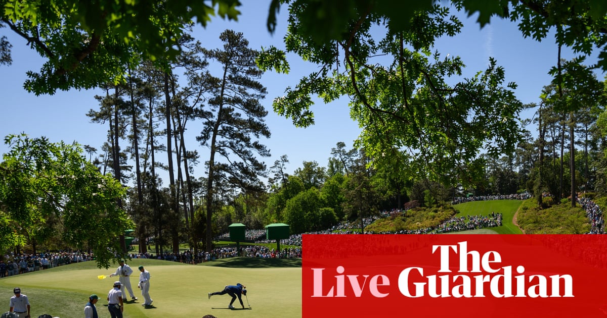 The Masters 2026: Rory McIlroy begins title defence on day one at Augusta National – live | The Masters