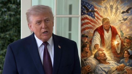 « Je rends les gens bien meilleurs » : Trump dit qu’une image controversée de l’IA le représentait comme un médecin – vidéo 