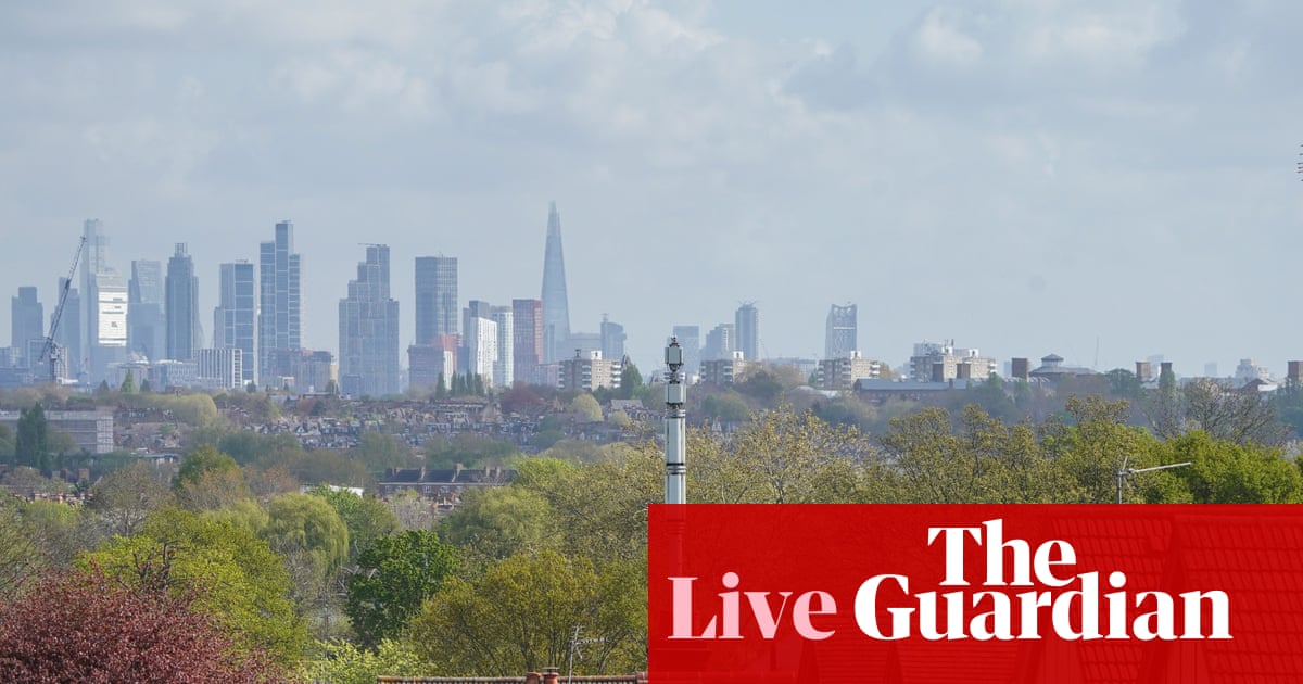 UK economy on ‘stronger footing’ than expected before energy shock after February growth surge – business live | Business