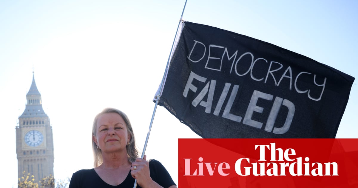 Gesetzentwurf zur Sterbehilfe wird nicht zum Gesetz, nachdem die Zeit im Parlament abgelaufen ist – britische Politik live | Politik