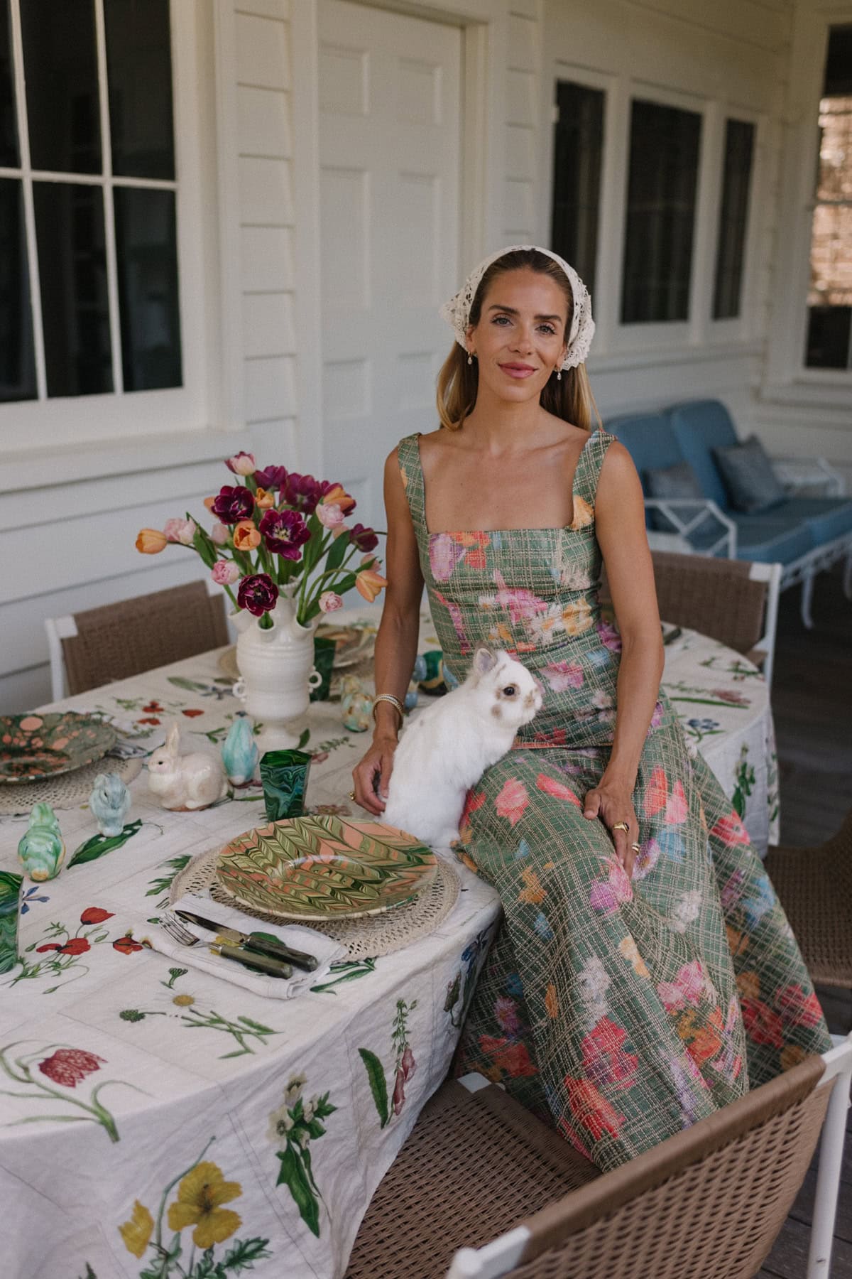 Habillé pour le printemps, prêt à recevoir