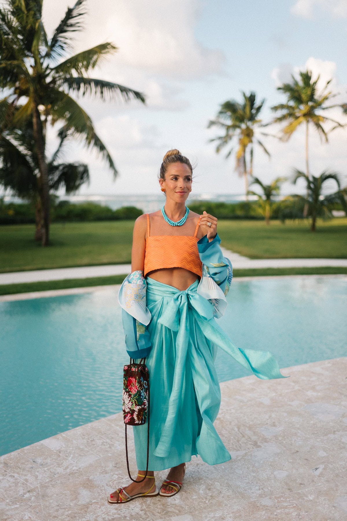 La turquoise rencontre la mandarine (et pourquoi ça marche)