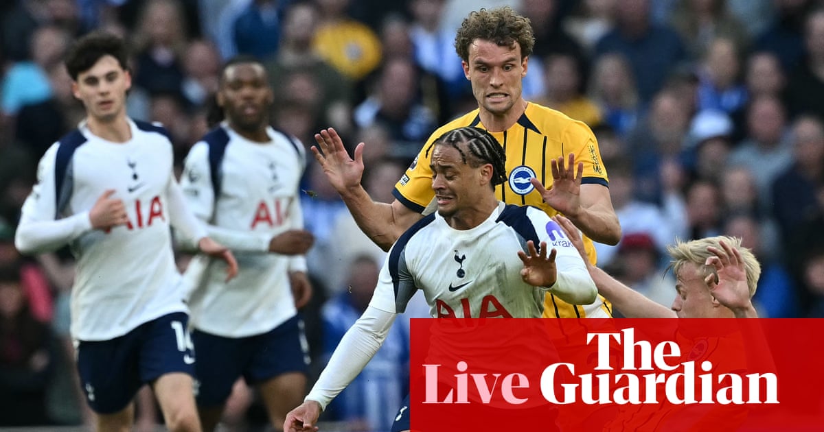 Tottenham Hotspur v Brighton: Premier League – live | Premier League