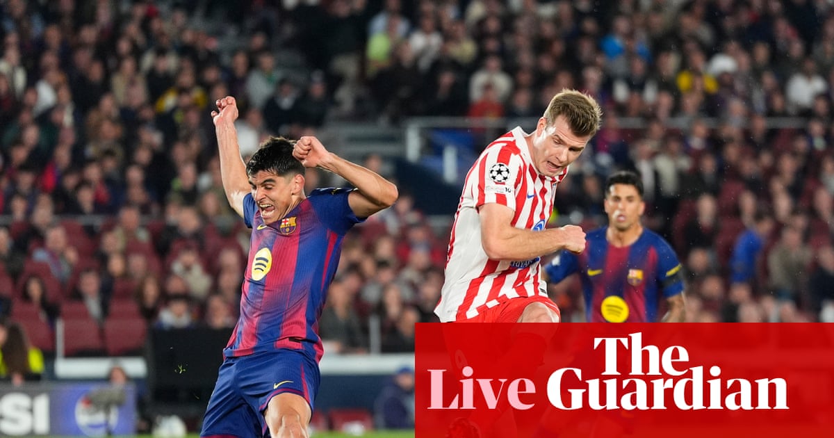 Barcelona 0-2 Atlético Madrid: Champions League quarter-final, first leg – live reaction | Champions League