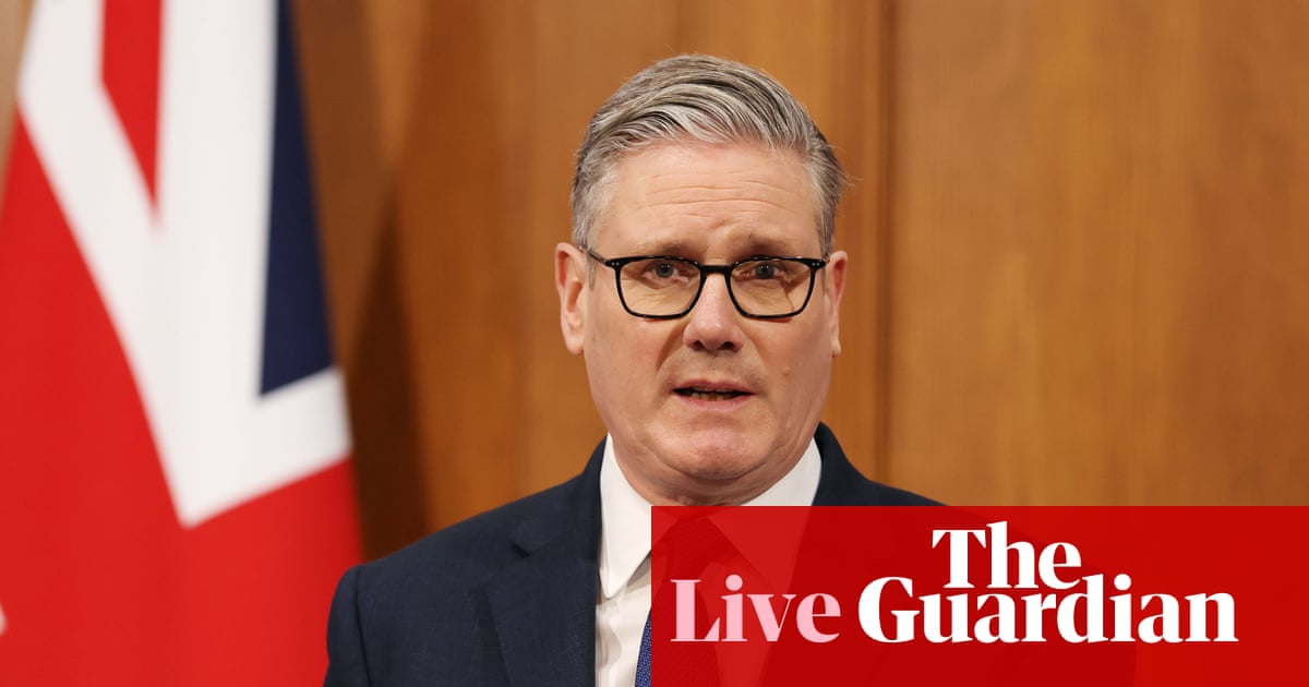 Starmer arrives in Saudi Arabia for talks with Gulf leaders on resolution to Iran war – UK politics live | Politics