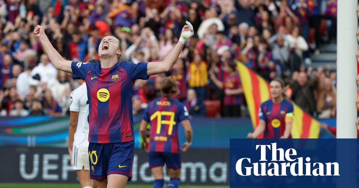 Barcelone a encore marqué contre le Real Madrid pour organiser la demi-finale de la WCL avec le Bayern Munich | Ligue des champions féminine