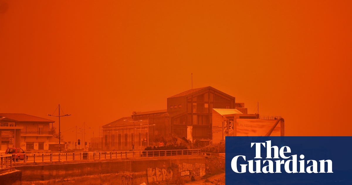 Ciel orange au-dessus de la Crète alors que la tempête Erminio balaie le sable du Sahara sur l'île grecque – en images | Europe