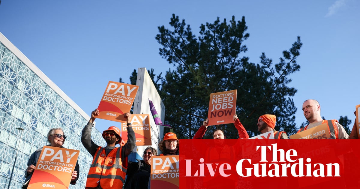 Greens urge Streeting to ‘get serious’ about concerns of resident doctors – UK politics live | Politics