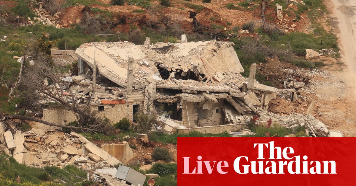 Middle East crisis live: Netanyahu ‘to speak to Lebanese leader today’ but Beirut reportedly unaware of plans | US-Israel war on Iran