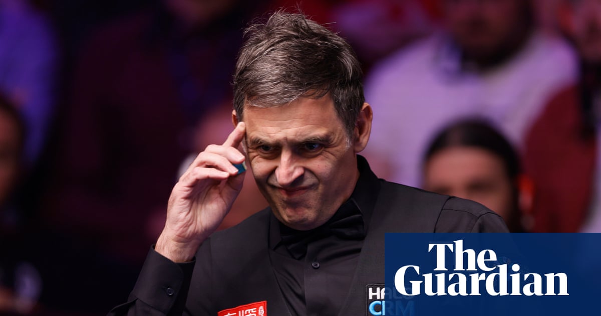 Ronnie O'Sullivan dépoussière la vieille queue de sous son lit et se lance dans le deuxième tour | Championnat du monde de snooker