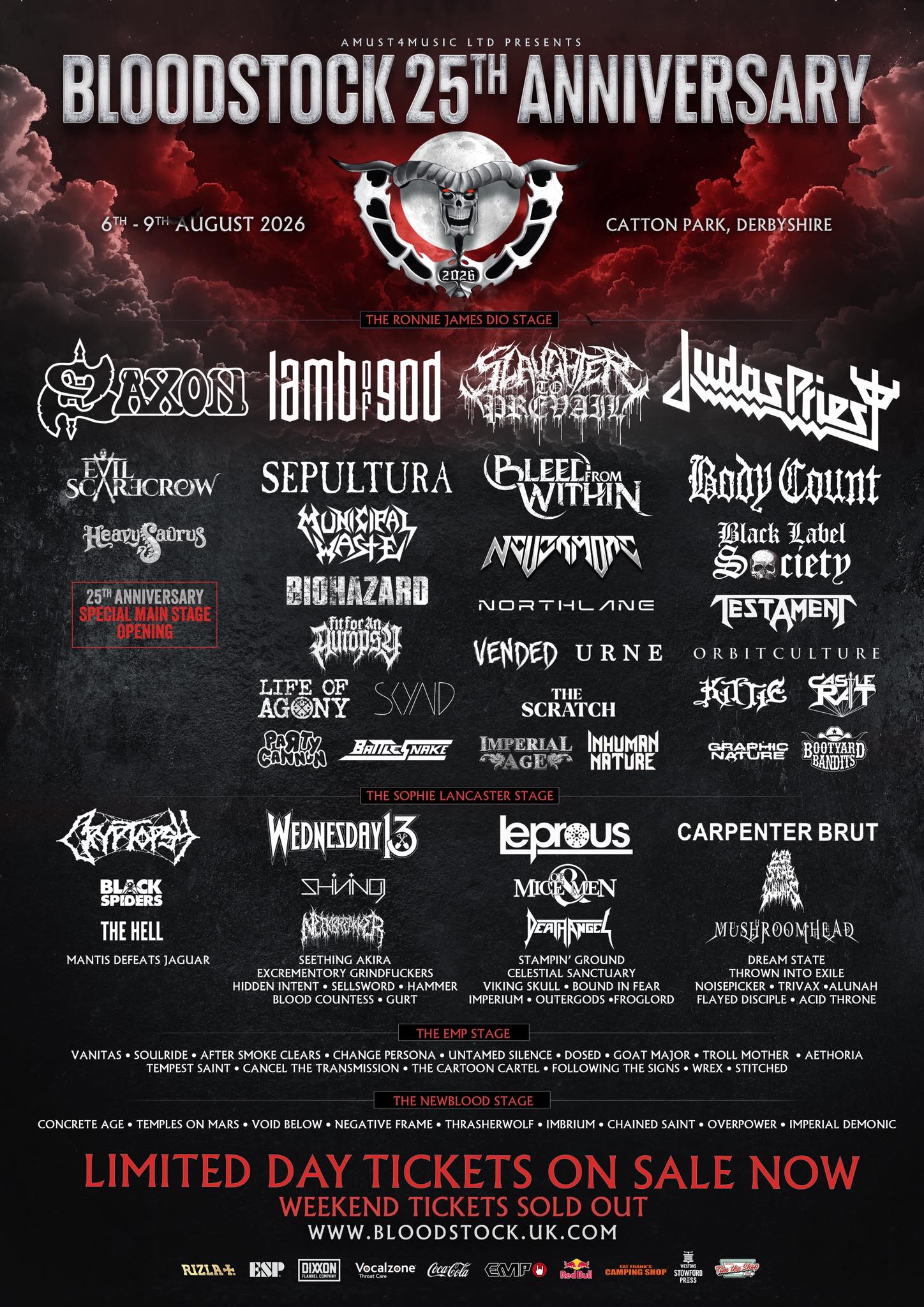 « Une énorme nouvelle concernant le Bloodstock Open Air Festival »