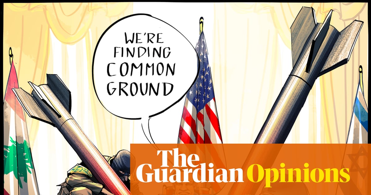 Ella Baron sur les pourparlers de paix entre Israël et le Liban – caricature