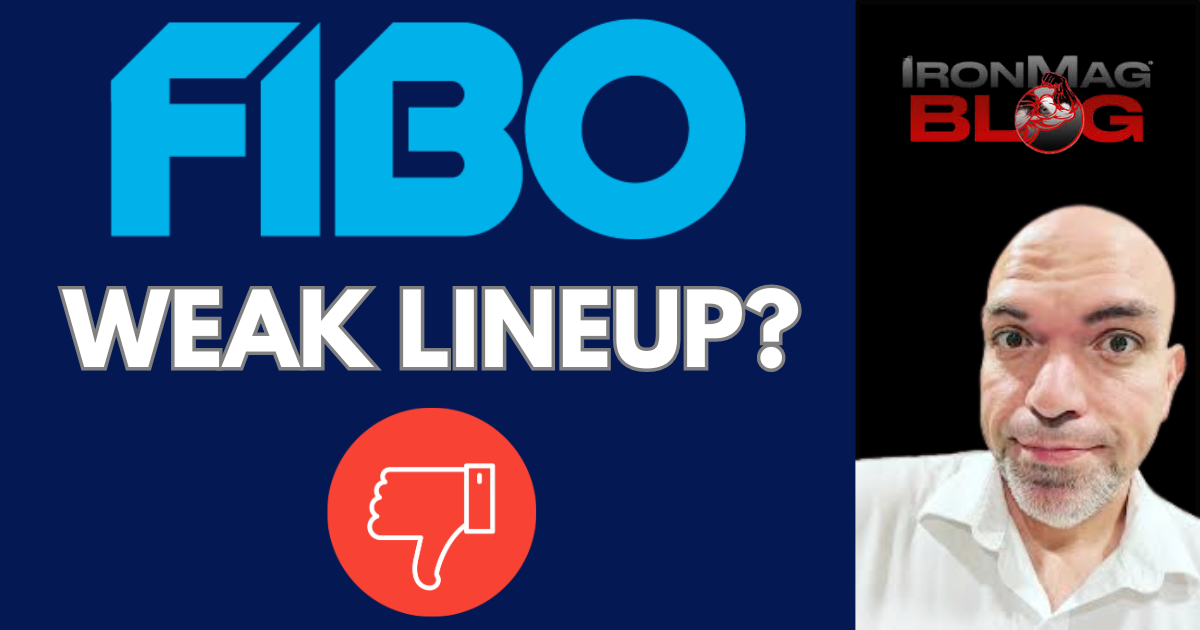 Faible programmation au FIBO 2026 – POURQUOI ?! – Blog de musculation et de fitness IronMag