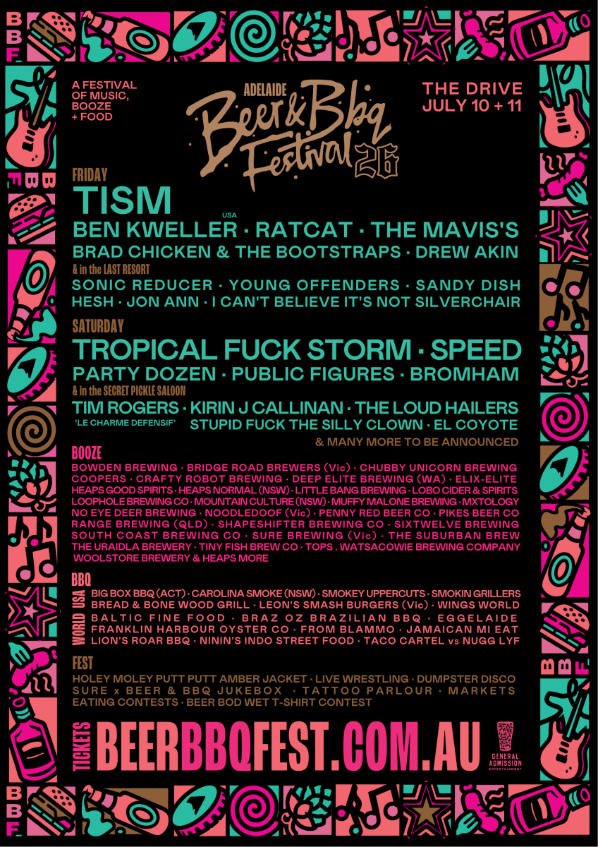 ^ “Adelaide Beer & BBQ Festival revient dans une nouvelle maison avec une énorme programmation pour 2026”