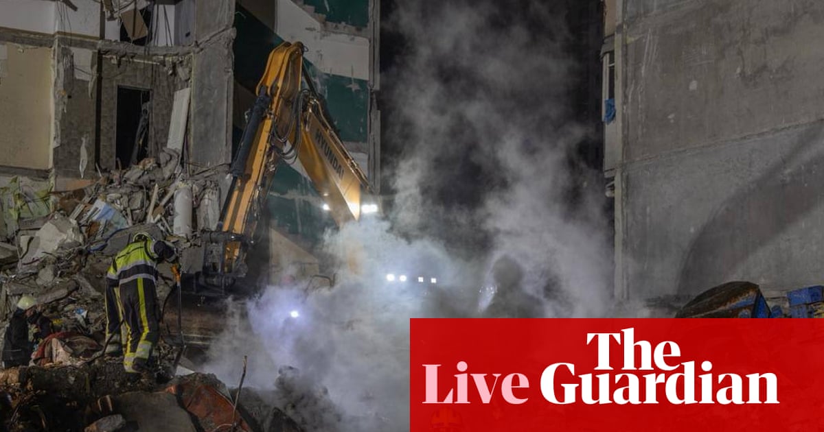 Au moins 24 morts à Kiev dans l’une des attaques russes les plus meurtrières depuis le début de la guerre – L’Europe en direct | Nouvelles du monde