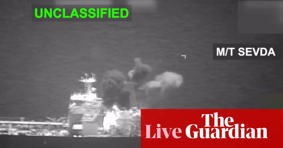 Middle East crisis live: US fires on two Iranian-flagged oil tankers it claims were trying to violate blockade | US-Israel war on Iran