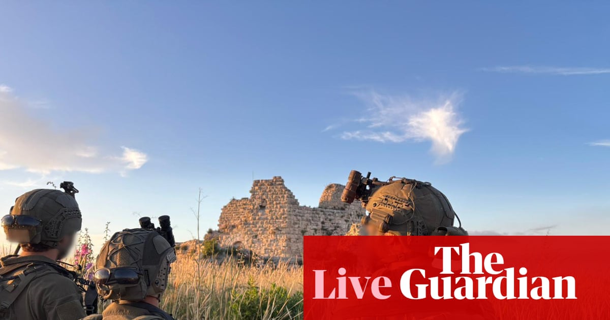 Crise au Moyen-Orient en direct : l'armée israélienne s'empare d'un château stratégique au Liban lors de l'invasion la plus profonde du pays depuis 26 ans | Guerre américano-israélienne contre l'Iran