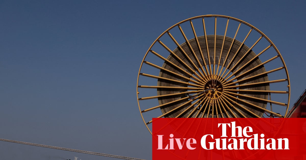 Iran deal optimism pushes oil price back below $100; UK builders hit by surge in costs – business live | Business