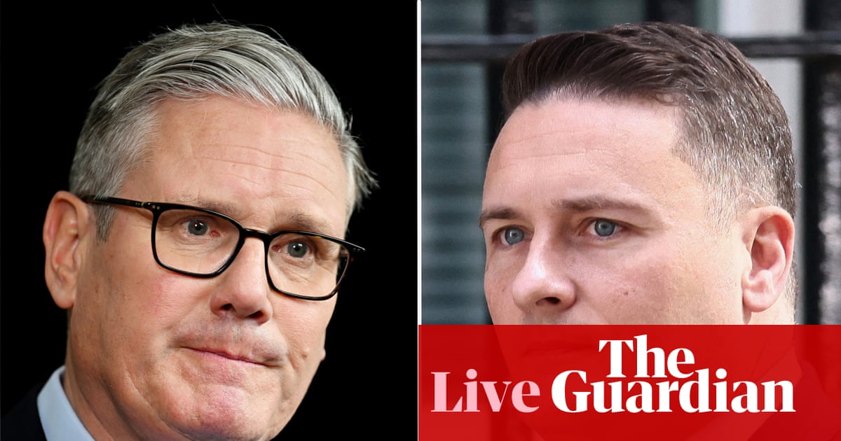 Streeting resigns as health secretary but stops short of launching leadership bid – UK politics live | Politics
