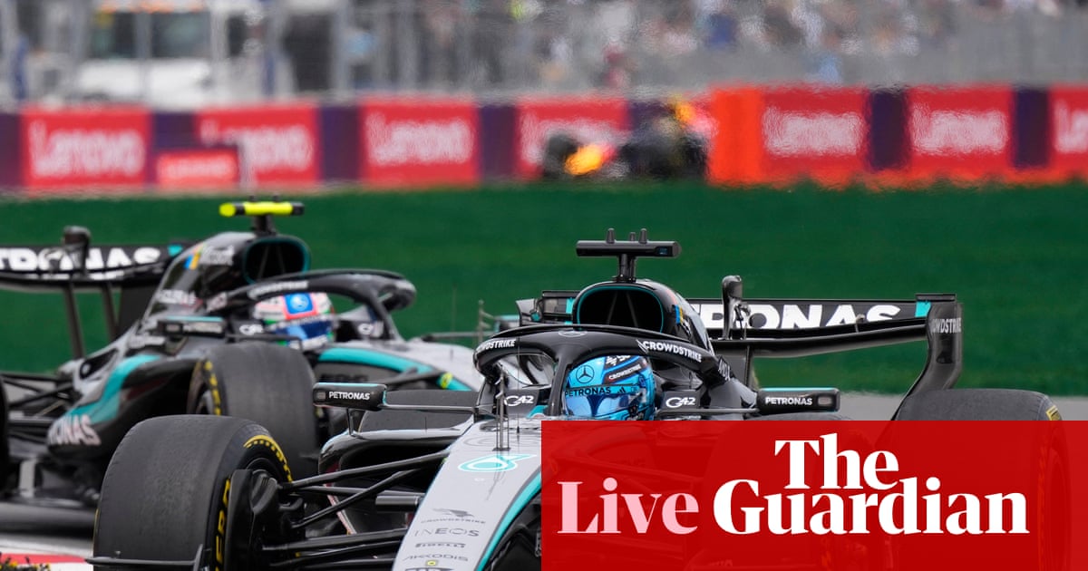 F1 Canadian GP: Russell wins sprint race after heated battle with Antonelli – live updates | Formula One