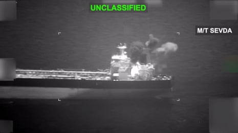 The US military fired on two Iranian-flagged oil tankers, the M/T Sea Star III and M/T Sevda, US Central Command said on Friday.