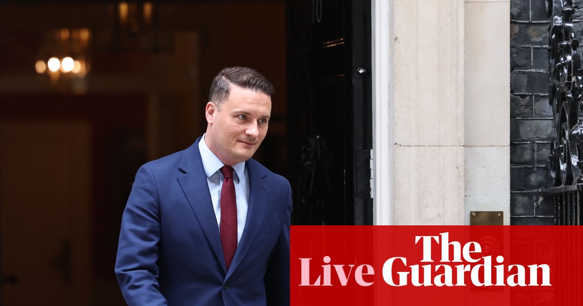 Les alliés de Streeting disent qu'il se prépare à démissionner dès demain et remettent en question son leadership – UK Politics Live | politique