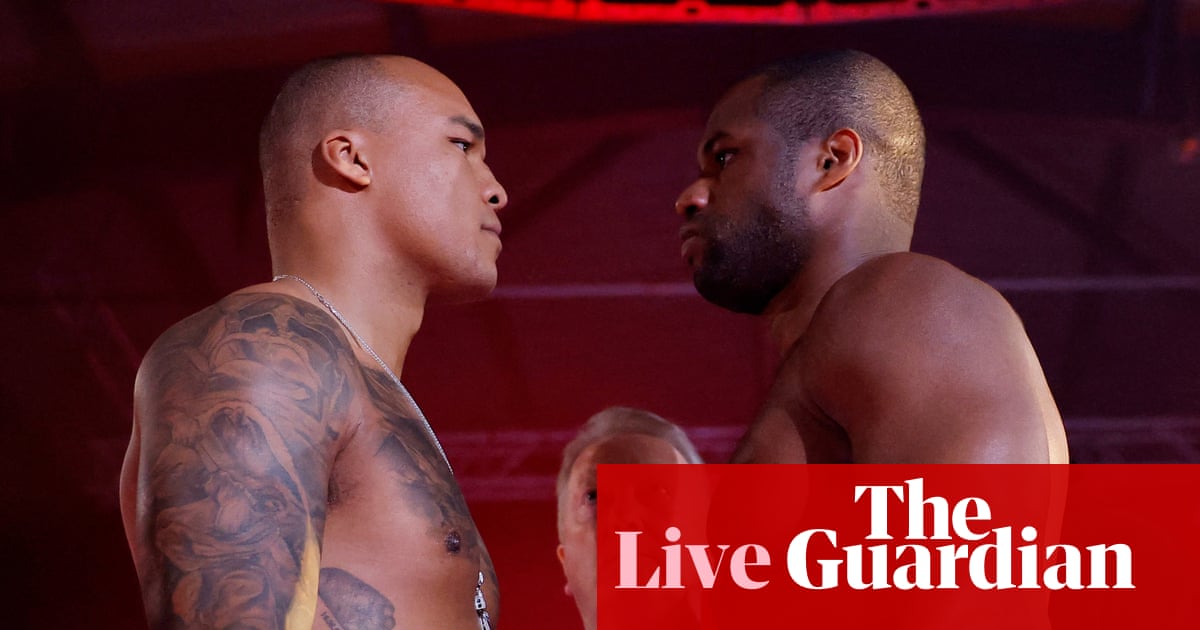 Fabio Wardley contre Daniel Dubois : titre des poids lourds de boxe – en direct | Boxe