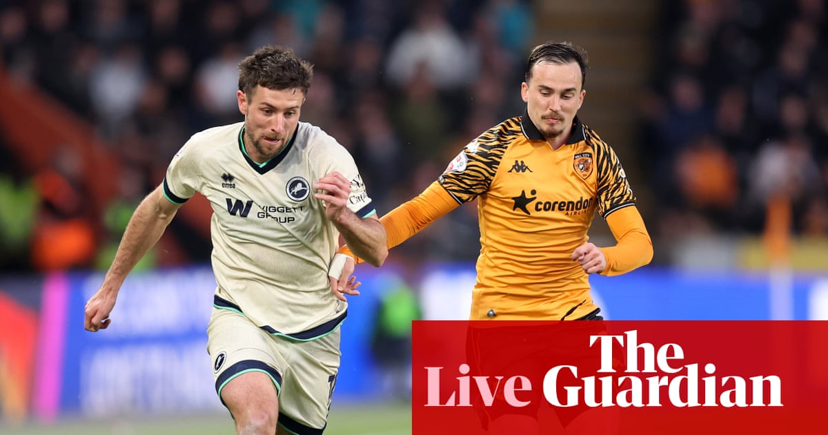 Hull City v Millwall: Championship playoff semi-final, first leg – live | Championship