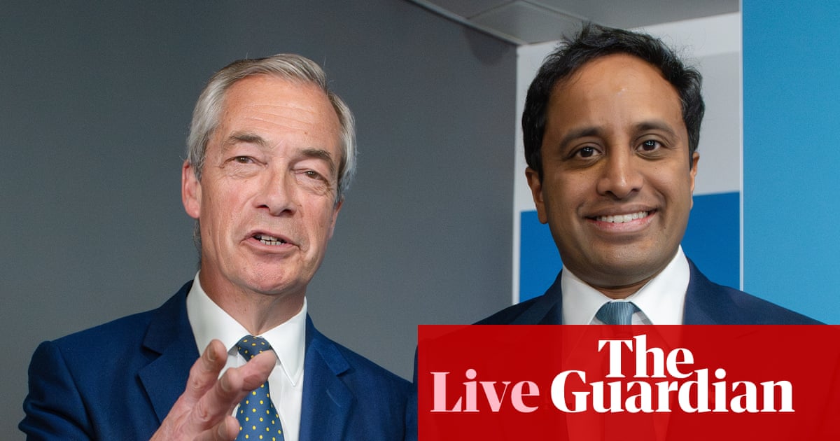 Reform UK plan to set up migrant detention centres in Green-voting areas condemned by other parties – UK politics live | Politics